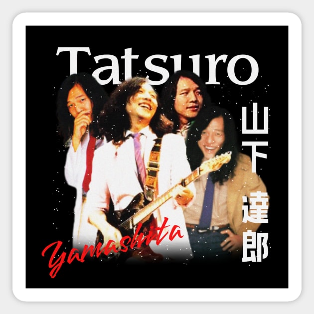Tatsuro Yamashita Bootleg Sticker by ArcaNexus